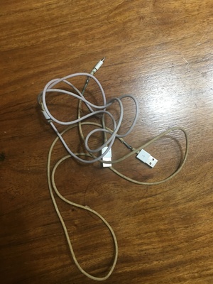 A picture of Apple Lightning to USB Cable